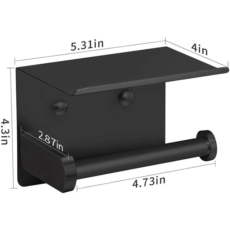 KD Wall Mount Toilet Paper Holder Wayfair